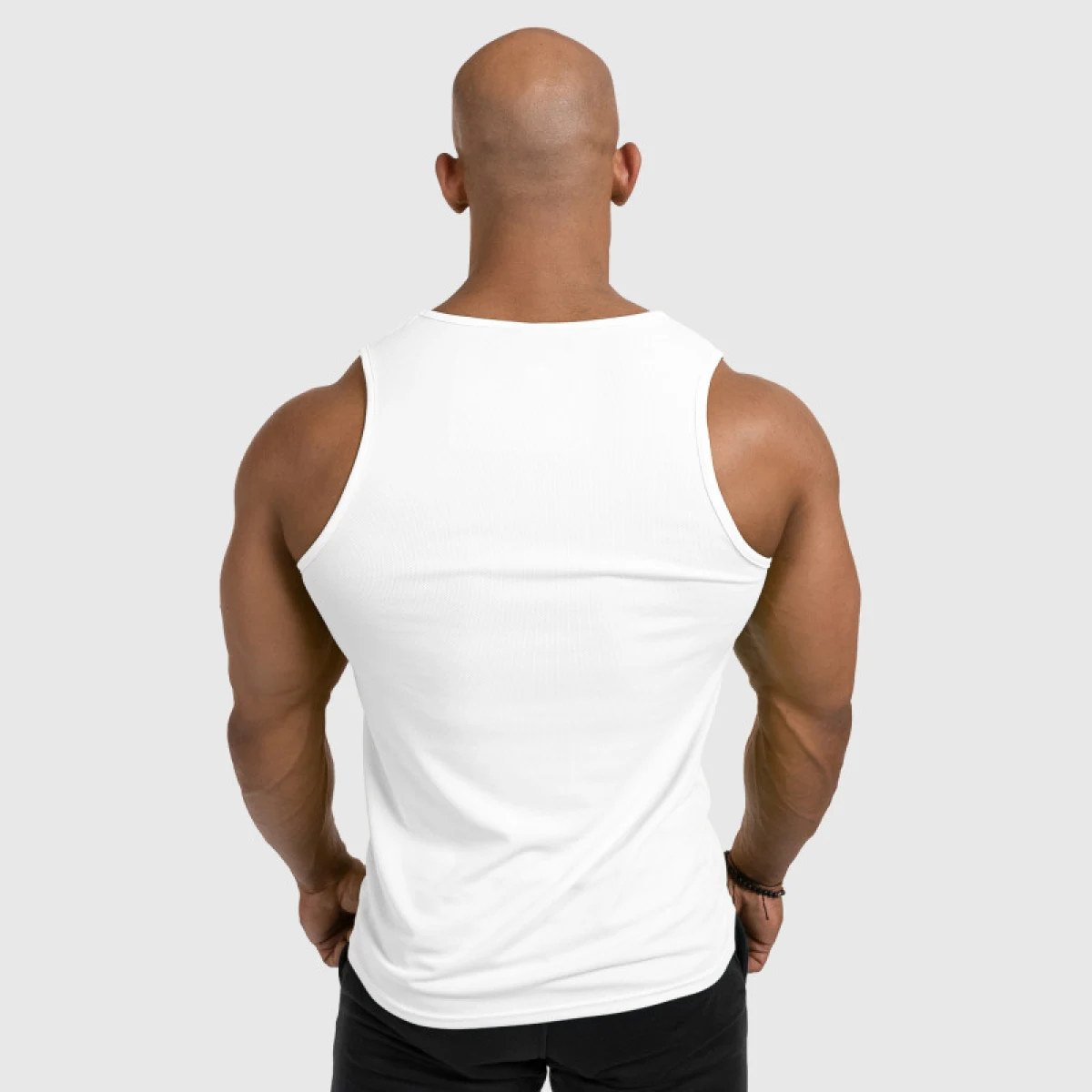 Pánské funkční tílko Iron Aesthetics Sporty, bílé · záber 5
