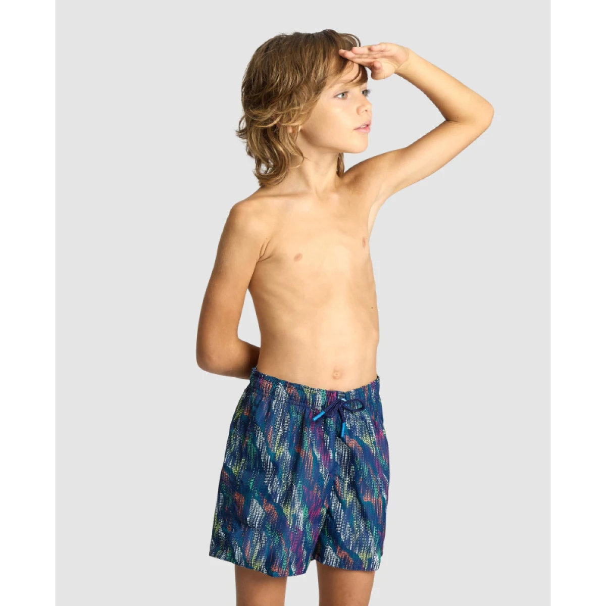 Juniorské plavky ARENA BOYS BEACH BOXER ALLOVER · záber 2