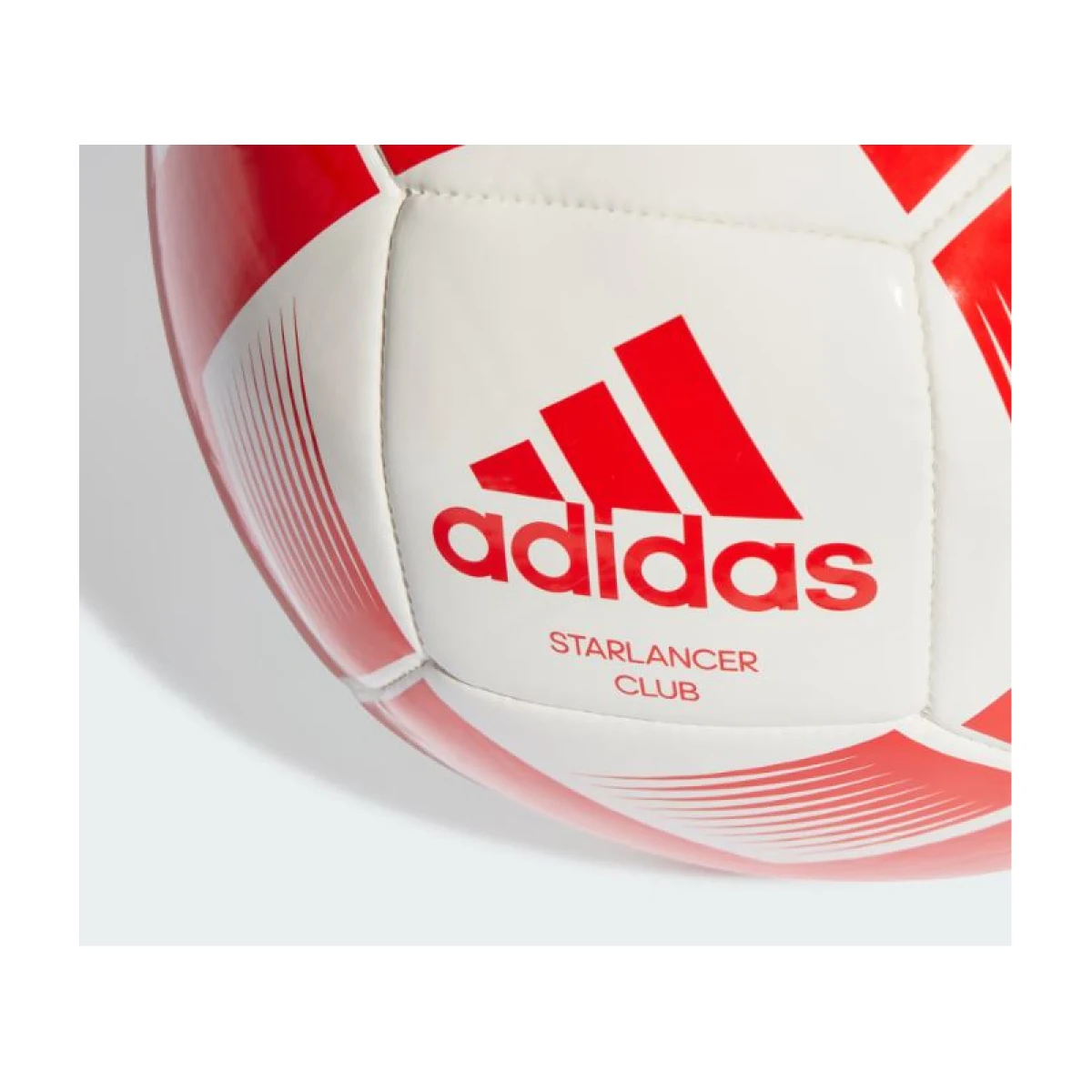 Fotbalový míč ADIDAS STARLANCER CLB WHITE RED · záber 4