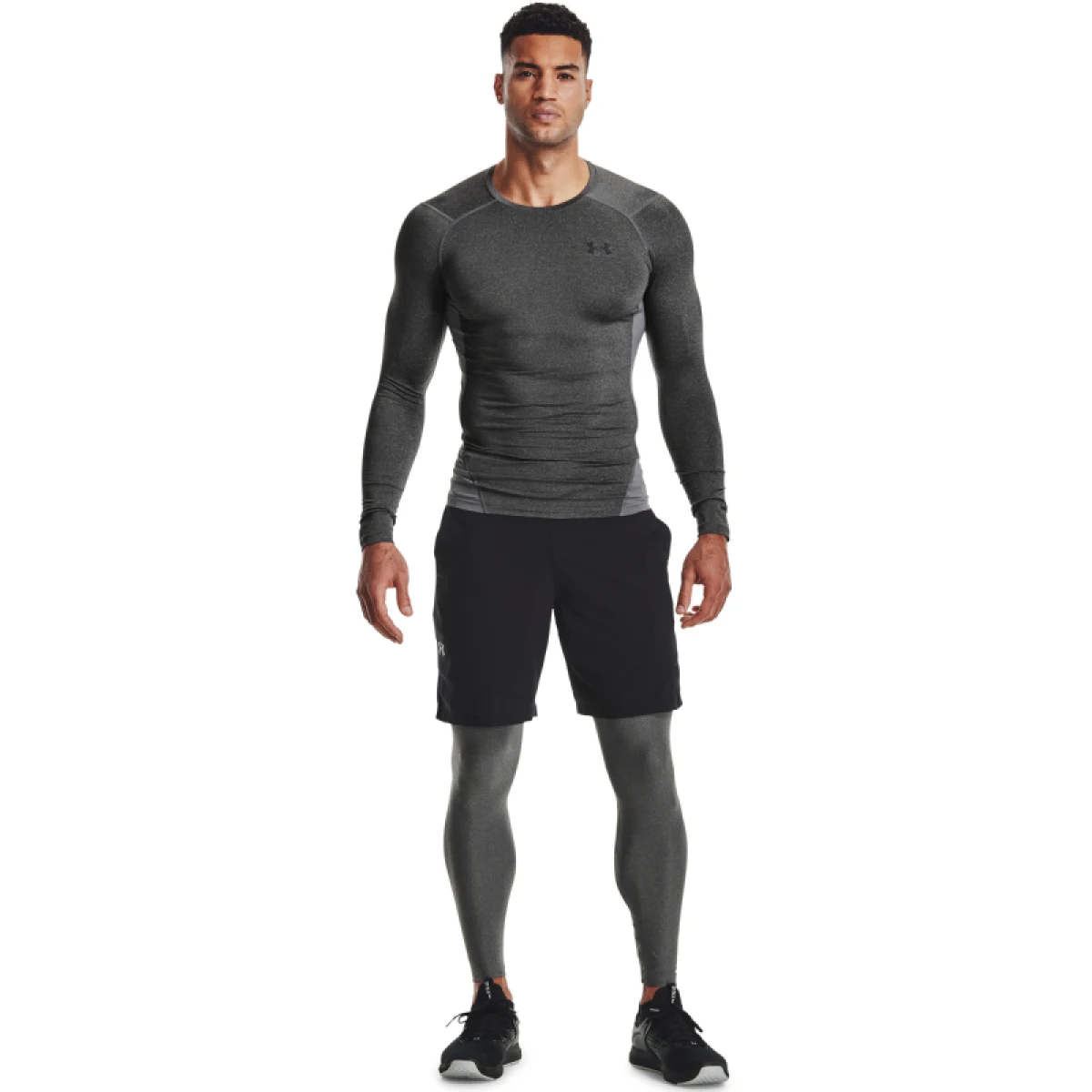 Pánské kompresní legíny UNDER ARMOUR UA HG Armour Leggings-GRY · záber 4