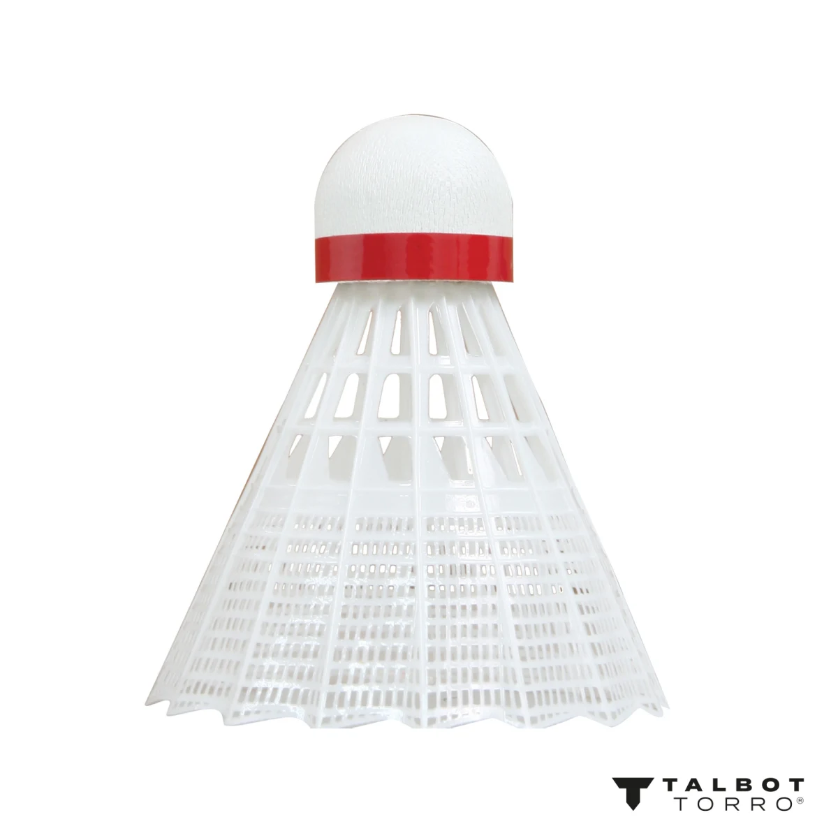 Badmintonové míčky TALBOT TORRO Tech 450 Fast 6ks - bílé · záber 2