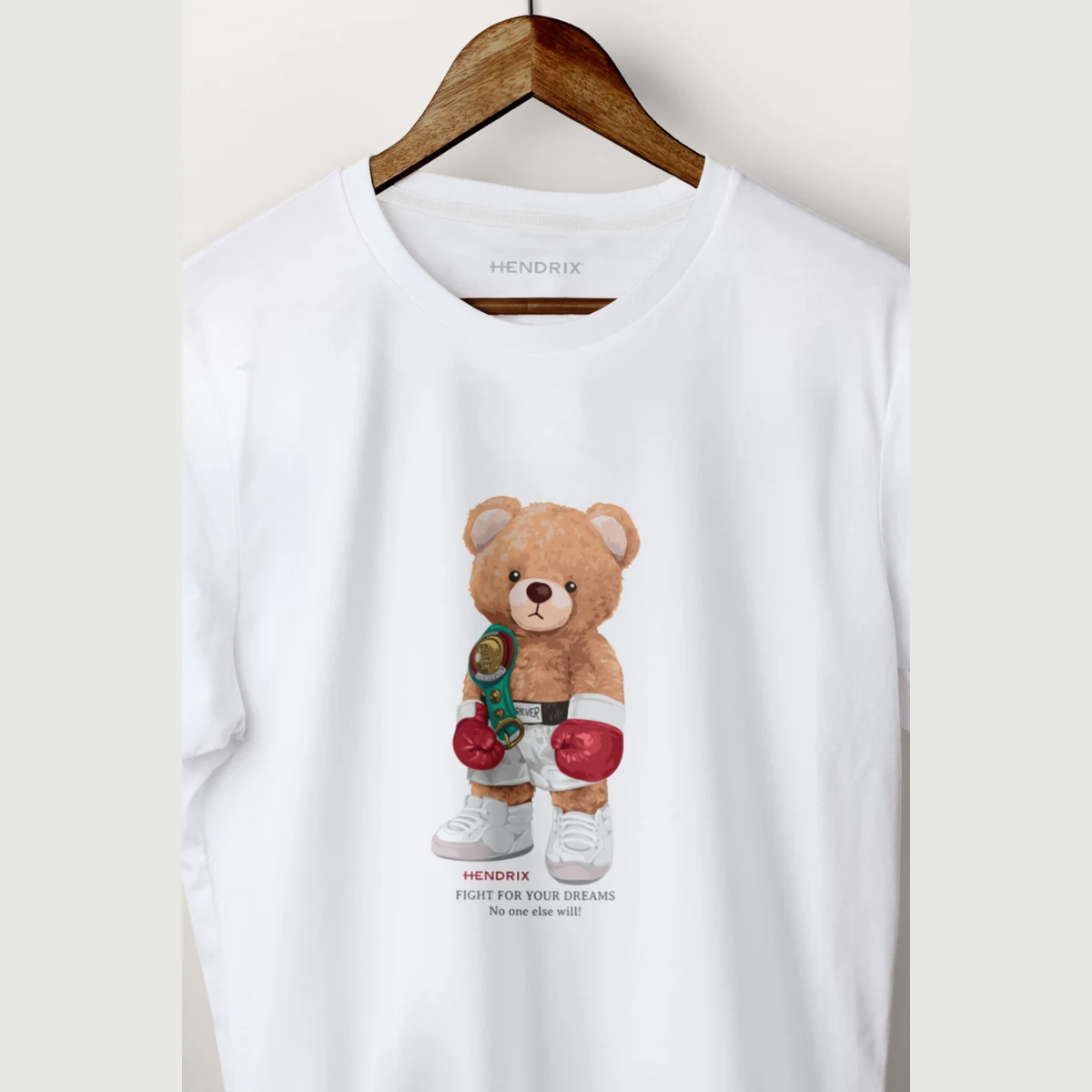 Tričko, Barva Bílá, s Potiskem Champion Teddy · záber 9