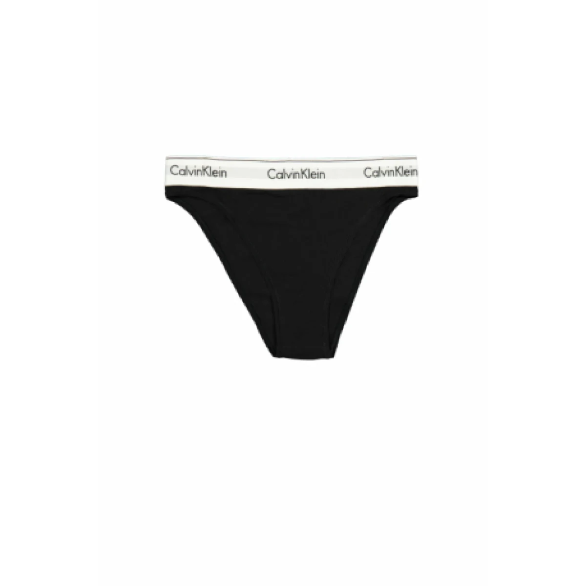 Dámské kalhotky CALVIN KLEIN HIGH LEG TANGA-Black · záber 1