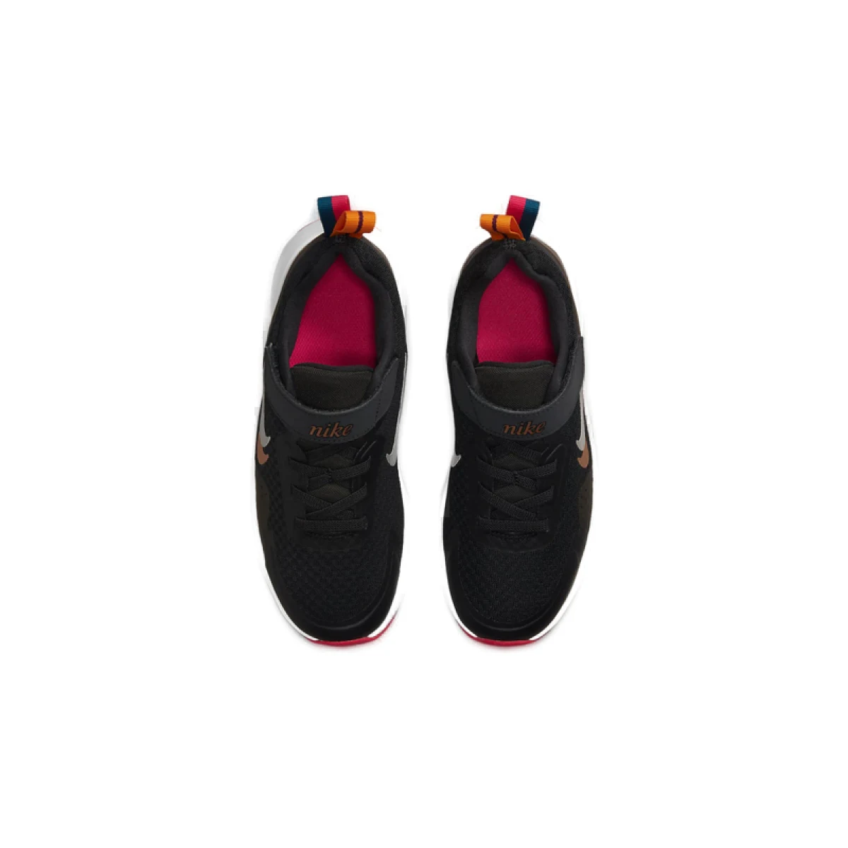 Dětská rekreační obuv NIKE WearAllDay off noir metallic pewter black · záber 3