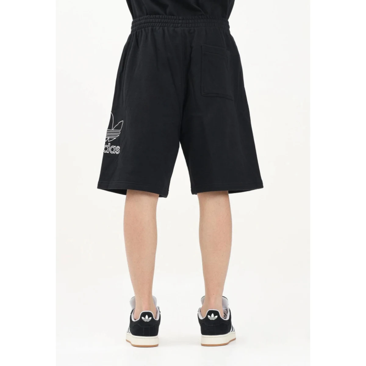 Pánské teplákové kraťasy ADIDAS ORIGINALS TREF SHORT BLACK · záber 8