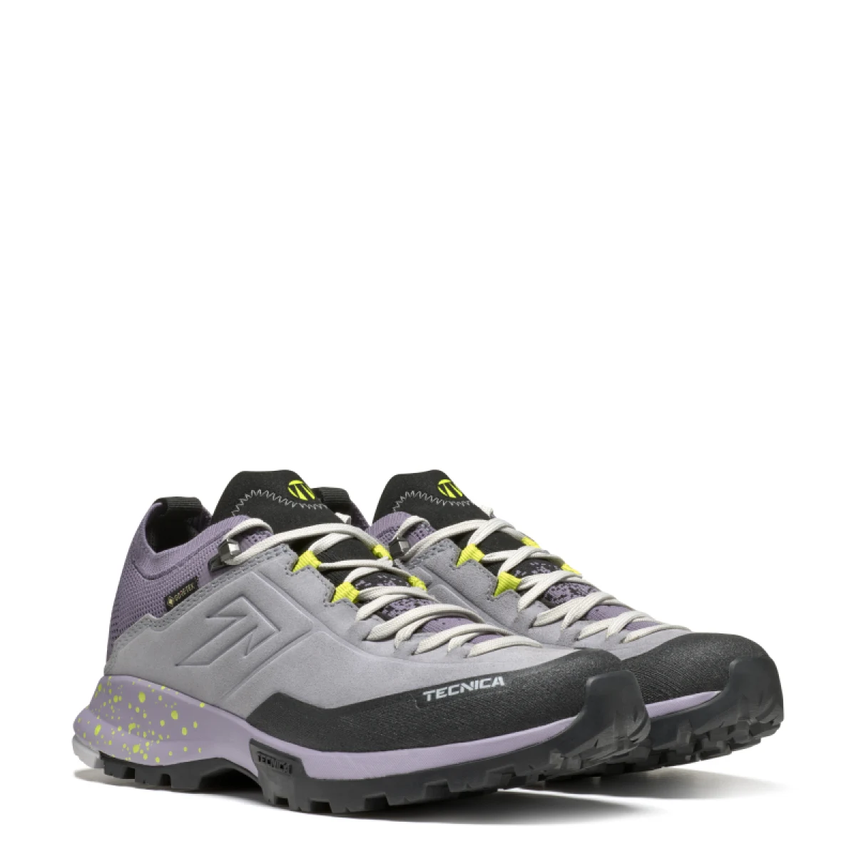 Dámská nízká turistická celokožená obuv TECNICA Forge Hike GTX Ws, grey violet · záber 4