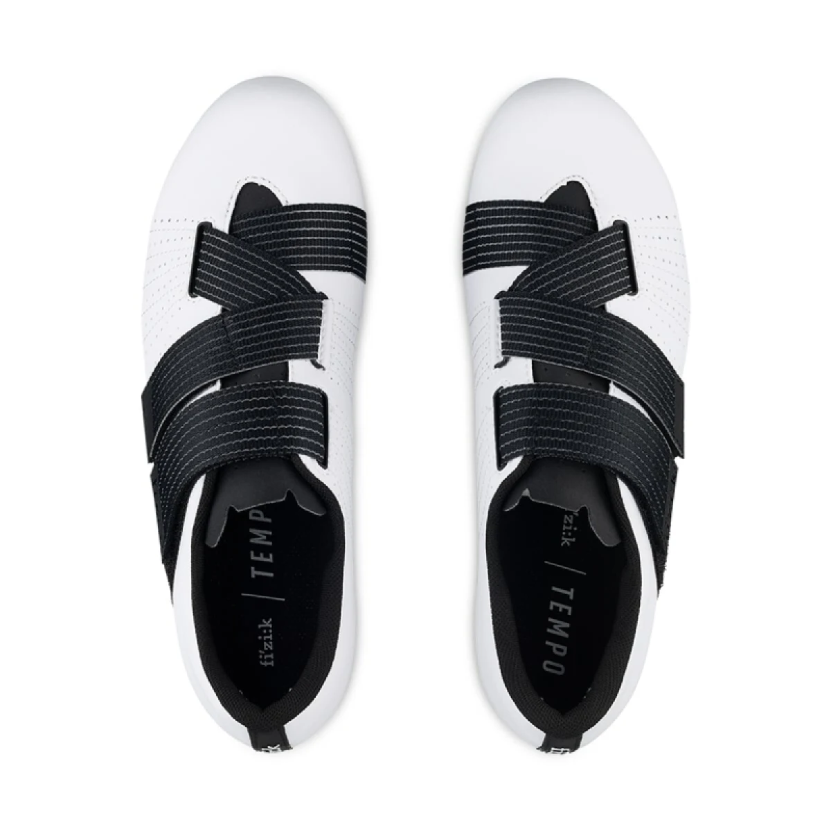 Cyklistické boty FIZIK silniční tretry Tempo Powerstrap R5 bílá · záber 9