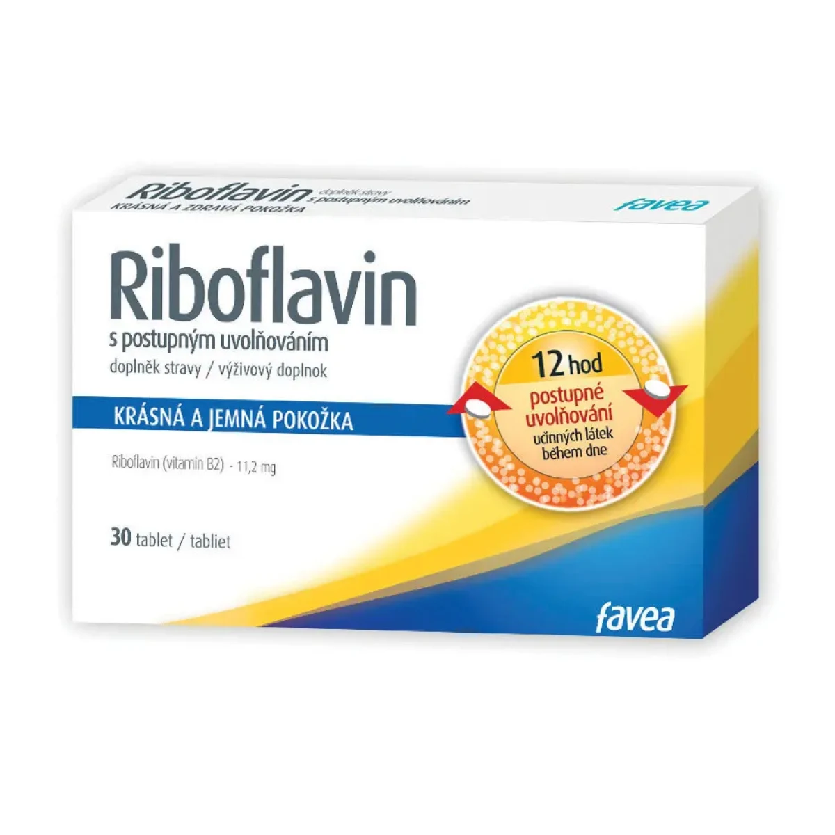 Favea Riboflavin 30 tablet · záber 1