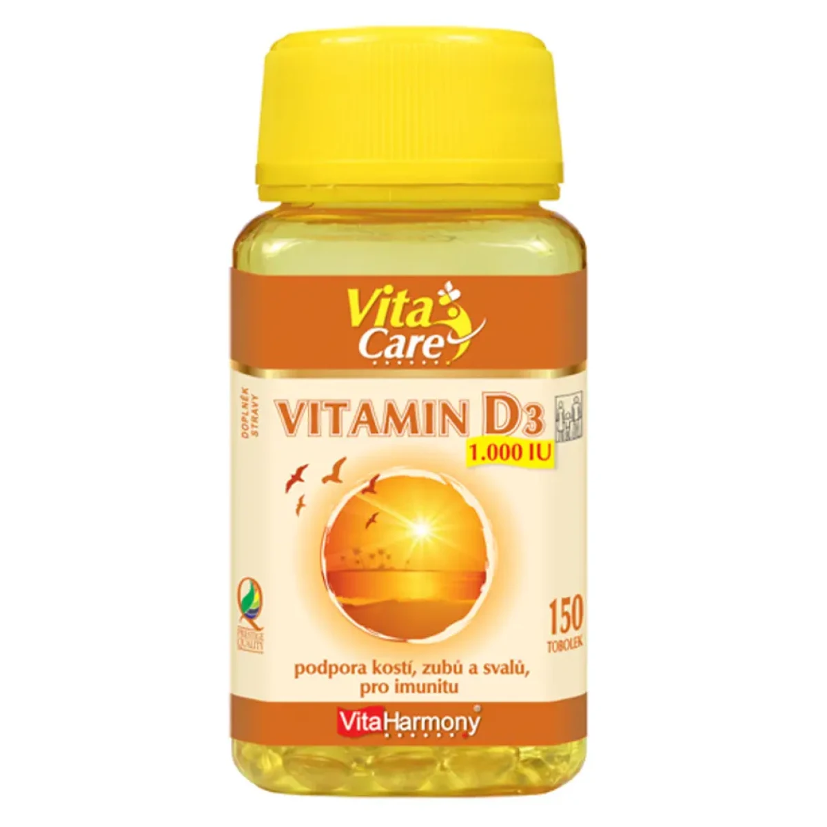 Vitaharmony Vitamin D3 150 kapslí · záber 1