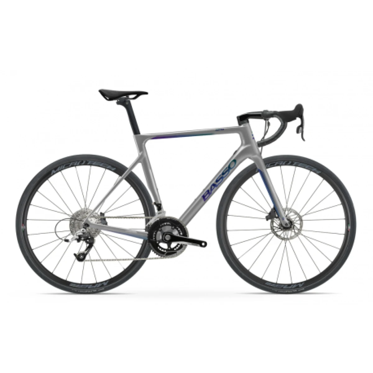Silniční kolo BASSO Astra disc, gray asphalt, Sram Rival 22, Microtech MR lite · záber 1