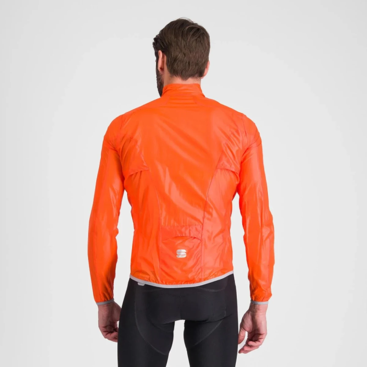 Pánská cyklistická bunda SPORTFUL Hot pack easylight jacket, orange sdr · záber 3