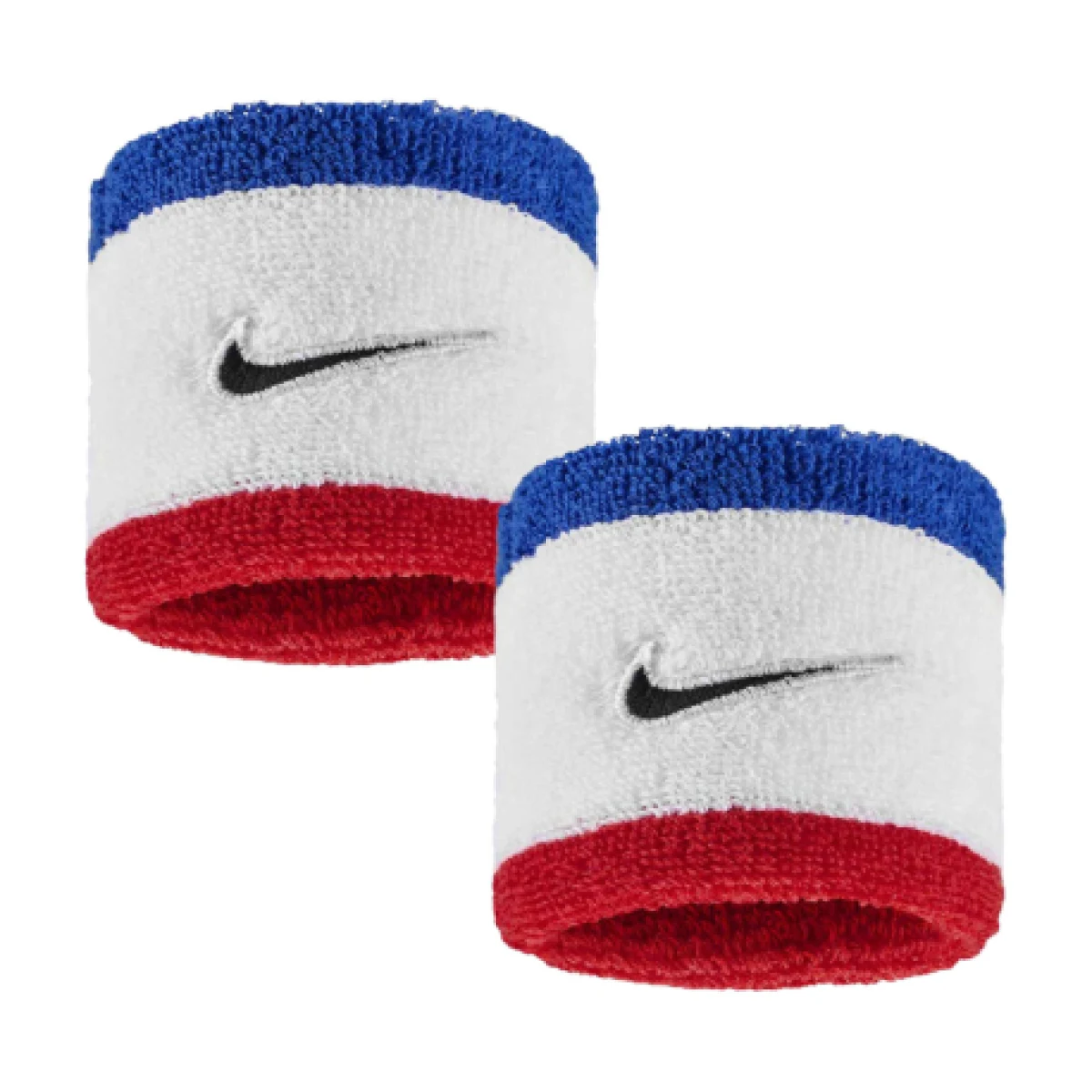 Potítka NIKE SWOOSH CLASSIC WRISTBANDS 2PK GAME ROYAL UNIVERSITY RED BLACK · záber 1