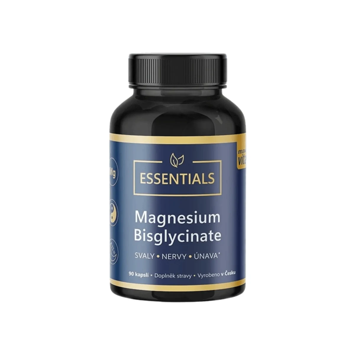 Maxivita ESSENTIALS Magnesium Bisglycinate 90 kapslí · záber 1