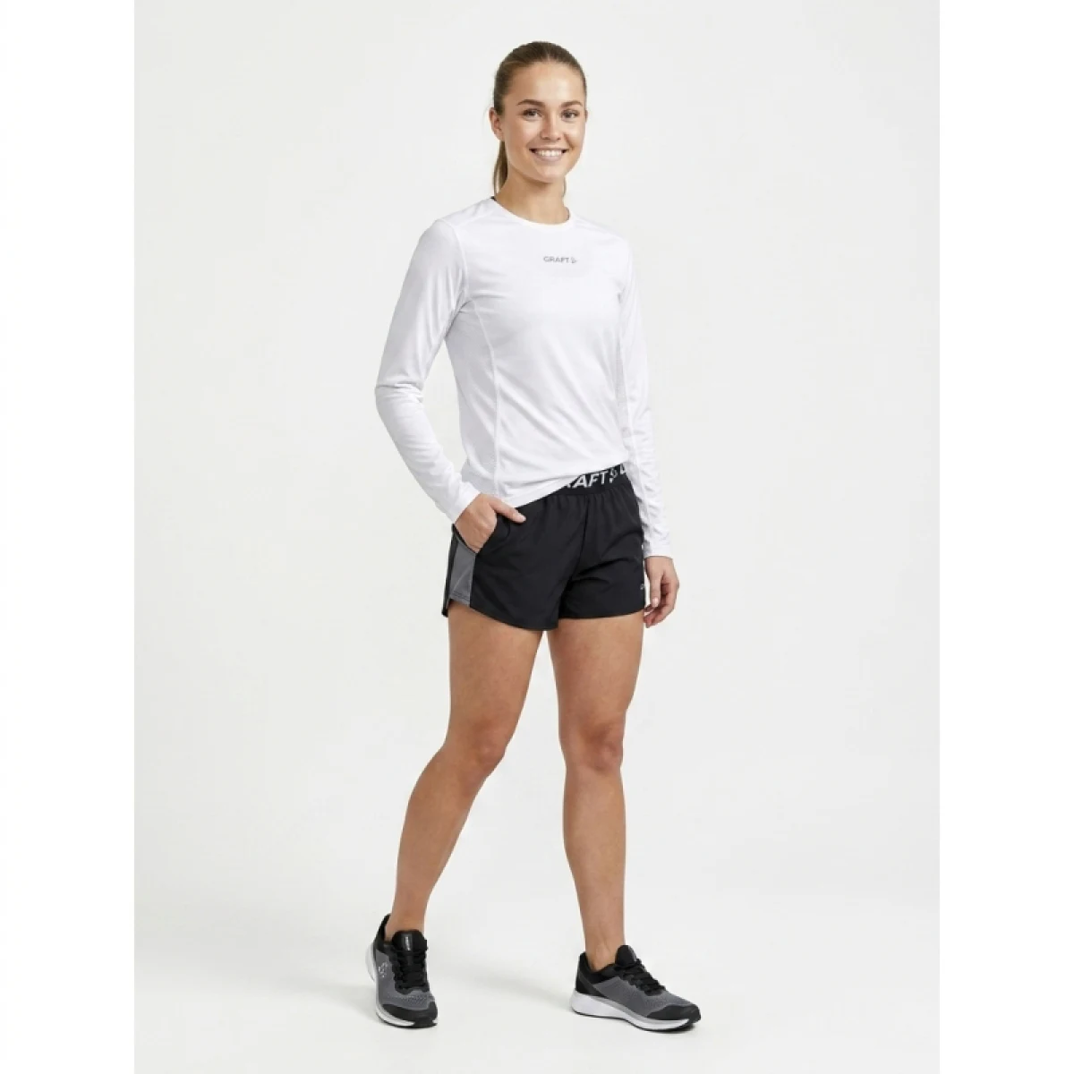 Dámské tréninkové tričko s dlouhým rukávem CRAFT W T-Shirt ADV Essence LS 2 - Pohlavie: Dámské · záber 3