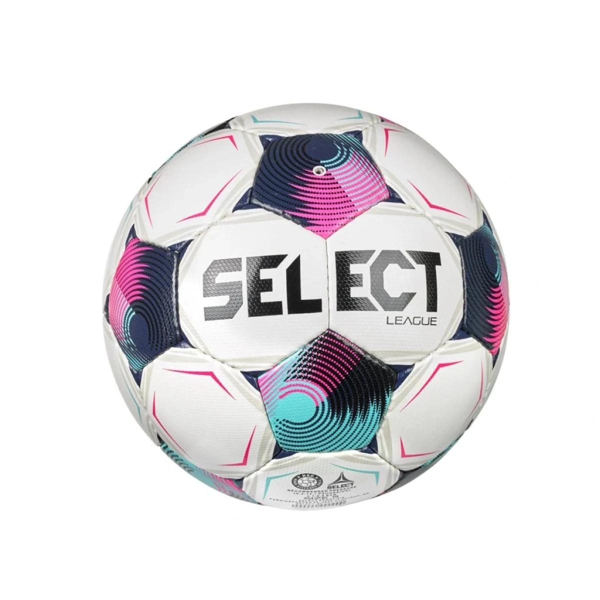 Fotbalový míč SELECT FB League CZ Chance Liga 2026/27 5 bílo-růžová · záber 2