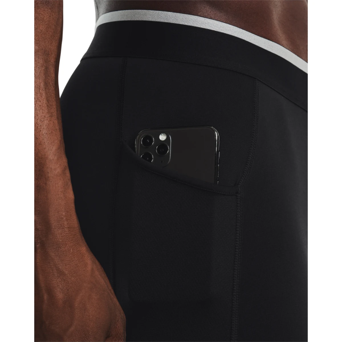 Pánské kompresní legíny UNDER ARMOUR UA ColdGear Armour Novelty Legging-BLK-1373833-001 · záber 5