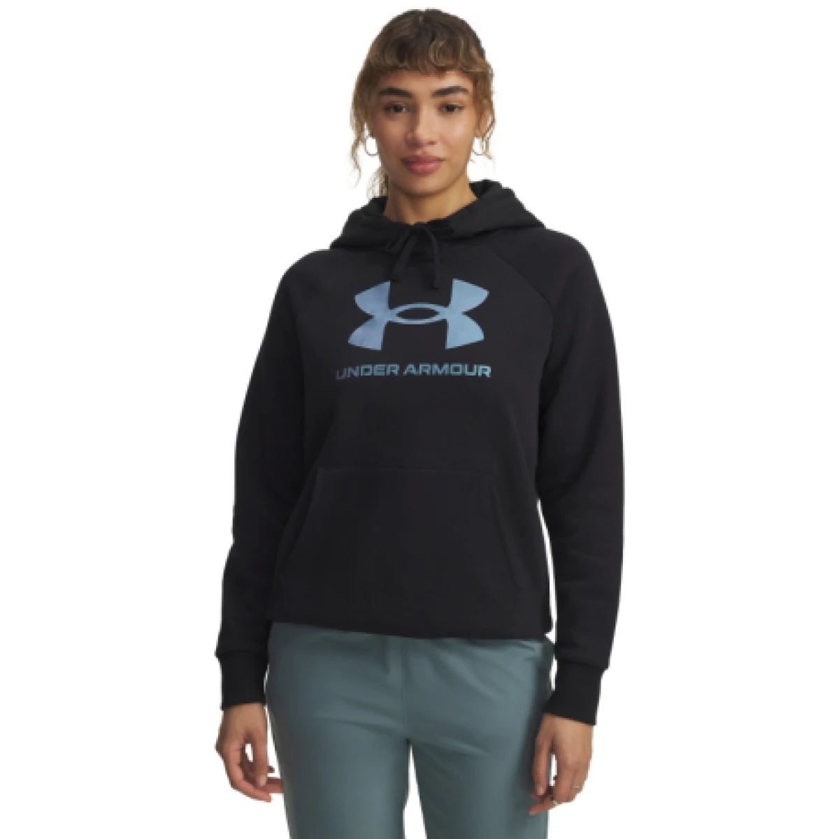 Dámská zateplená mikina s kapucí UNDER ARMOUR UA Rival Flc Shimmer Hdy · záber 1