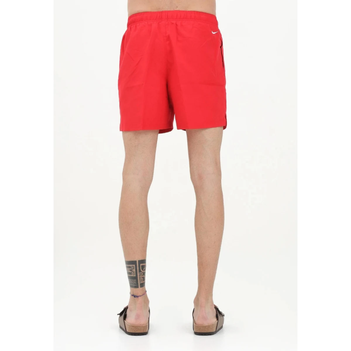 Pánské plavky NIKE SWIM NIKE LOGO LAP 5 inch UNIVER-UNIVERSITY RED · záber 3
