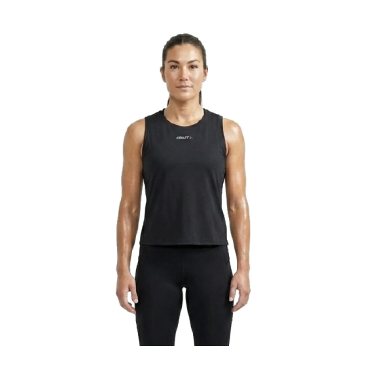 Dámské běžecké tílko CRAFT HYPERVENT SINGLET W - Velikost: M | Barva: biela · záber 11