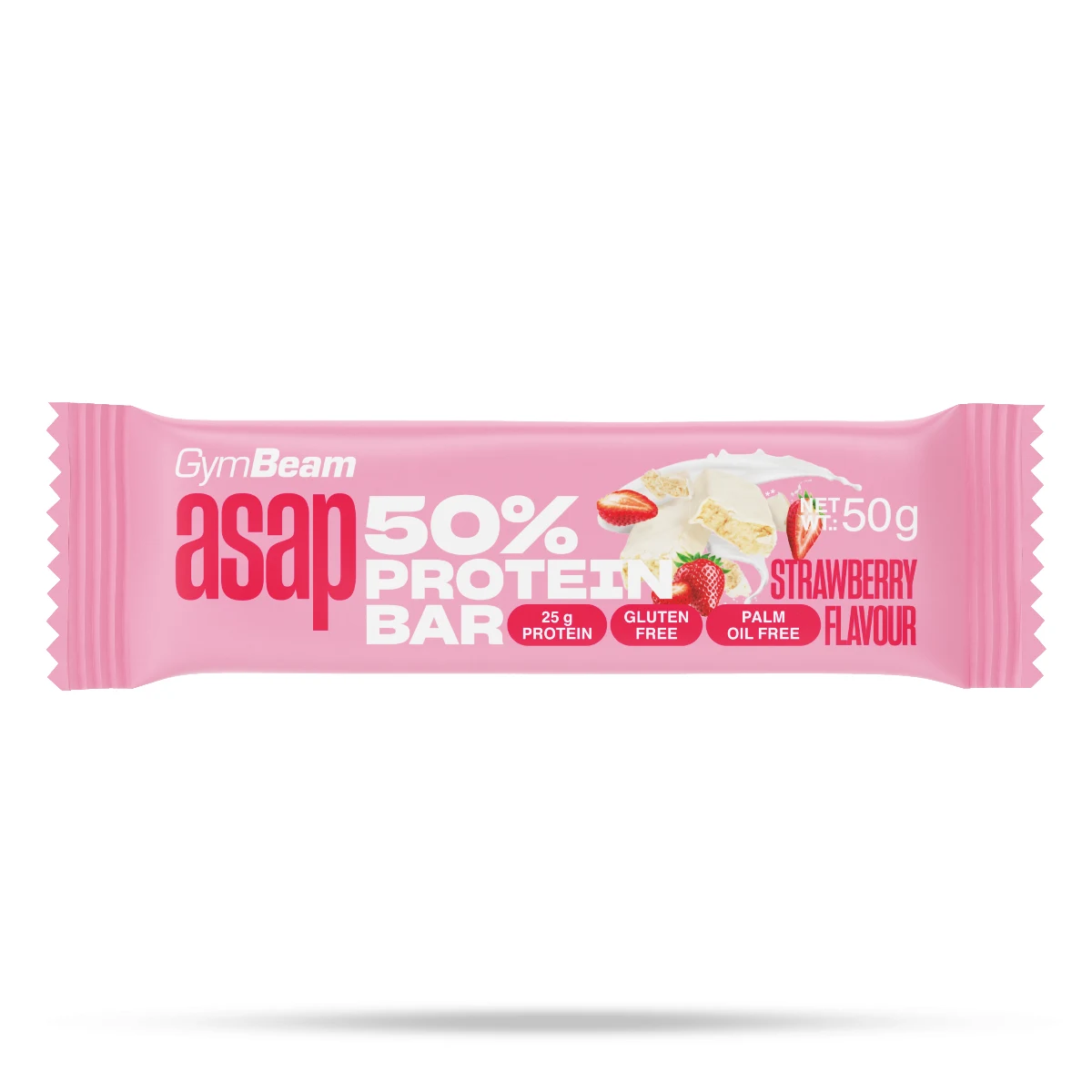GymBeam ASAP 50% Protein Bar - Příchuť: Kokos | Hmotnost: 0,05 kg | Balení: 24 · záber 2