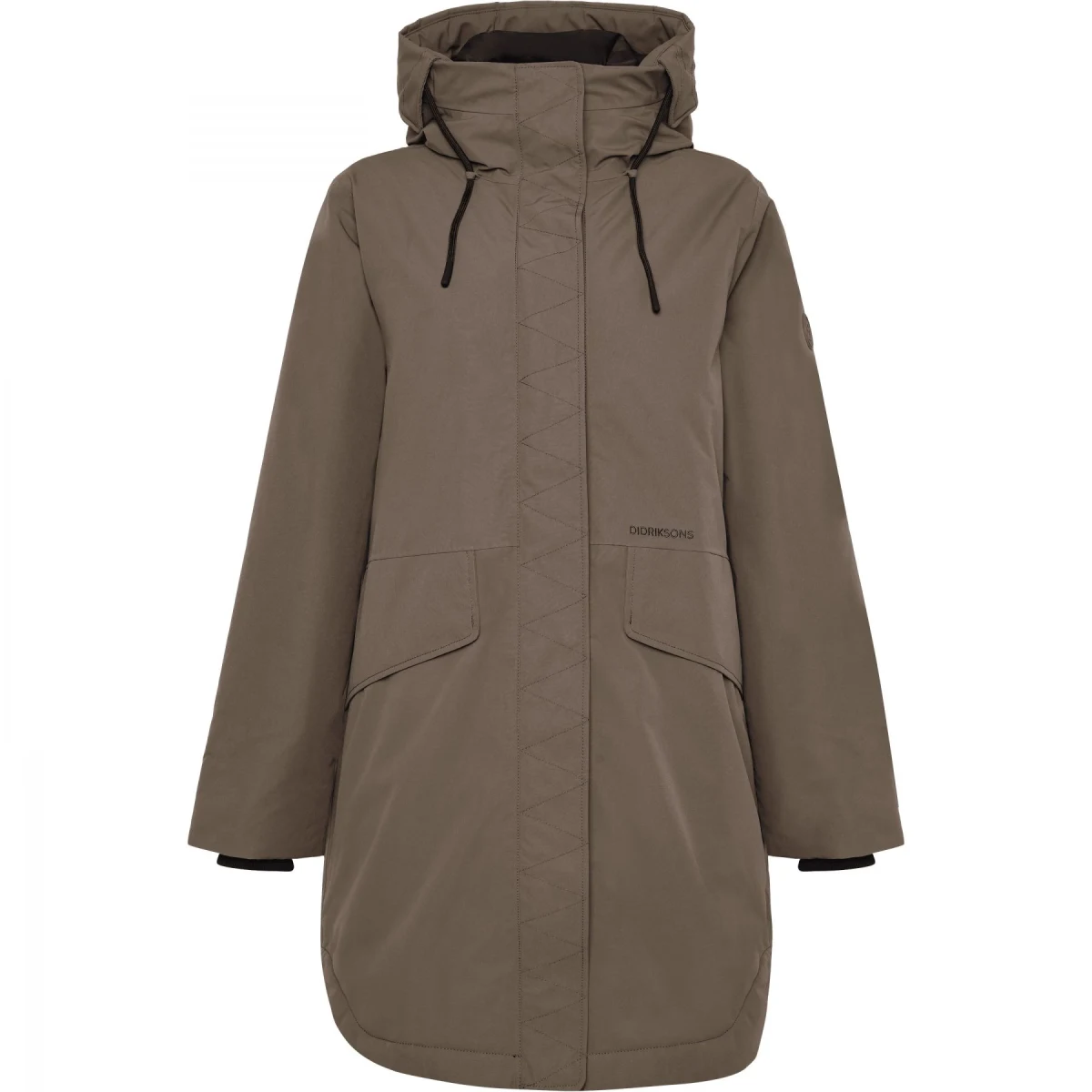 Didriksons Lilian, parka, dámská, mocha · záber 1