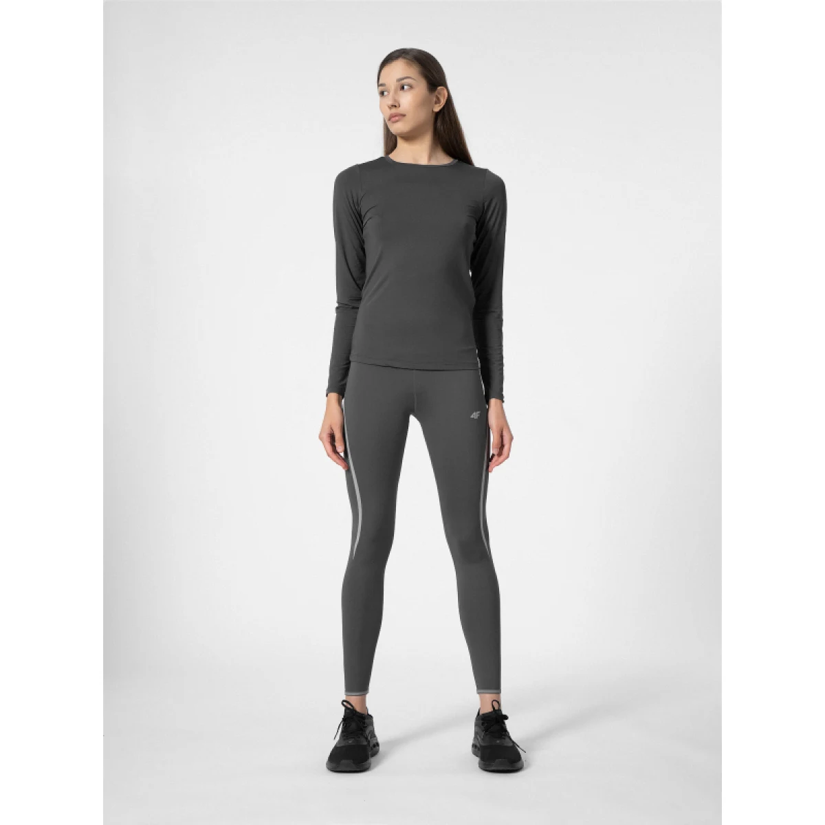 Dámské legíny 4F TIGHTS FNK F049-22S-ANTHRACITE · záber 3