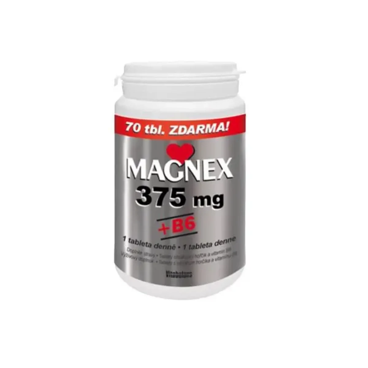 Vitabalans Magnex 375 mg 250 tablet · záber 1