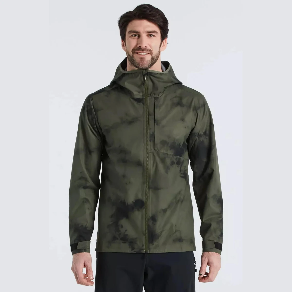 Specialized Trail Rain Jacket Altered-Edition M - Velikost: M | Barva: sivá, zelená · záber 1