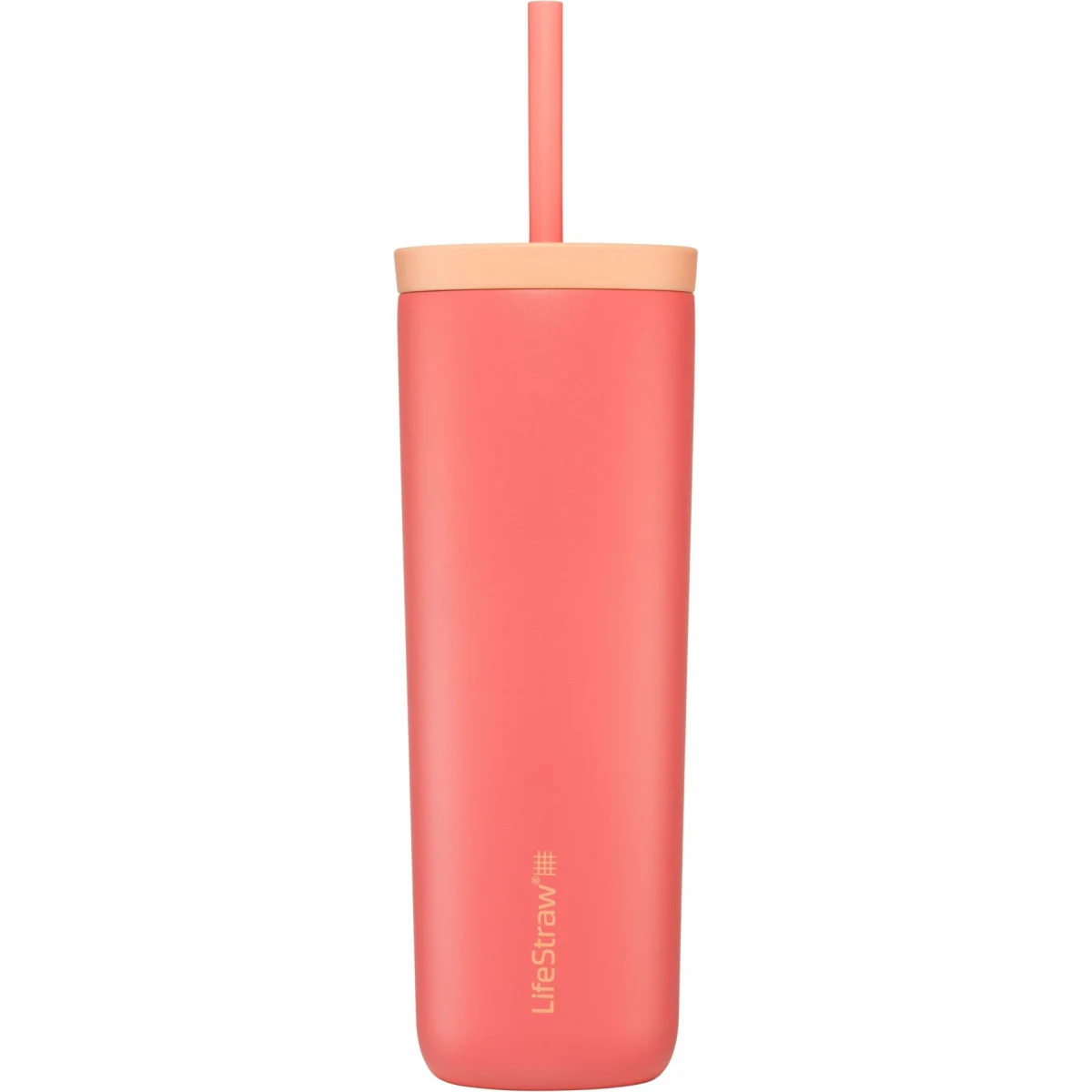 LifeStraw Go Series Tumbler, 500 ml, termohrnek, růžová/oranžová · záber 1