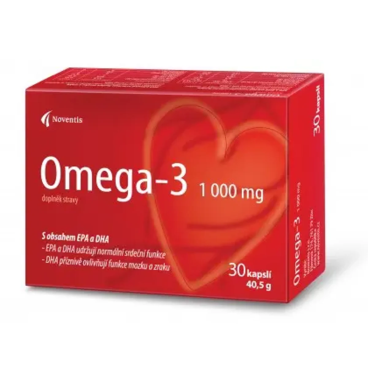 Noventis Omega 3 1000 mg 30 kapslí · záber 1