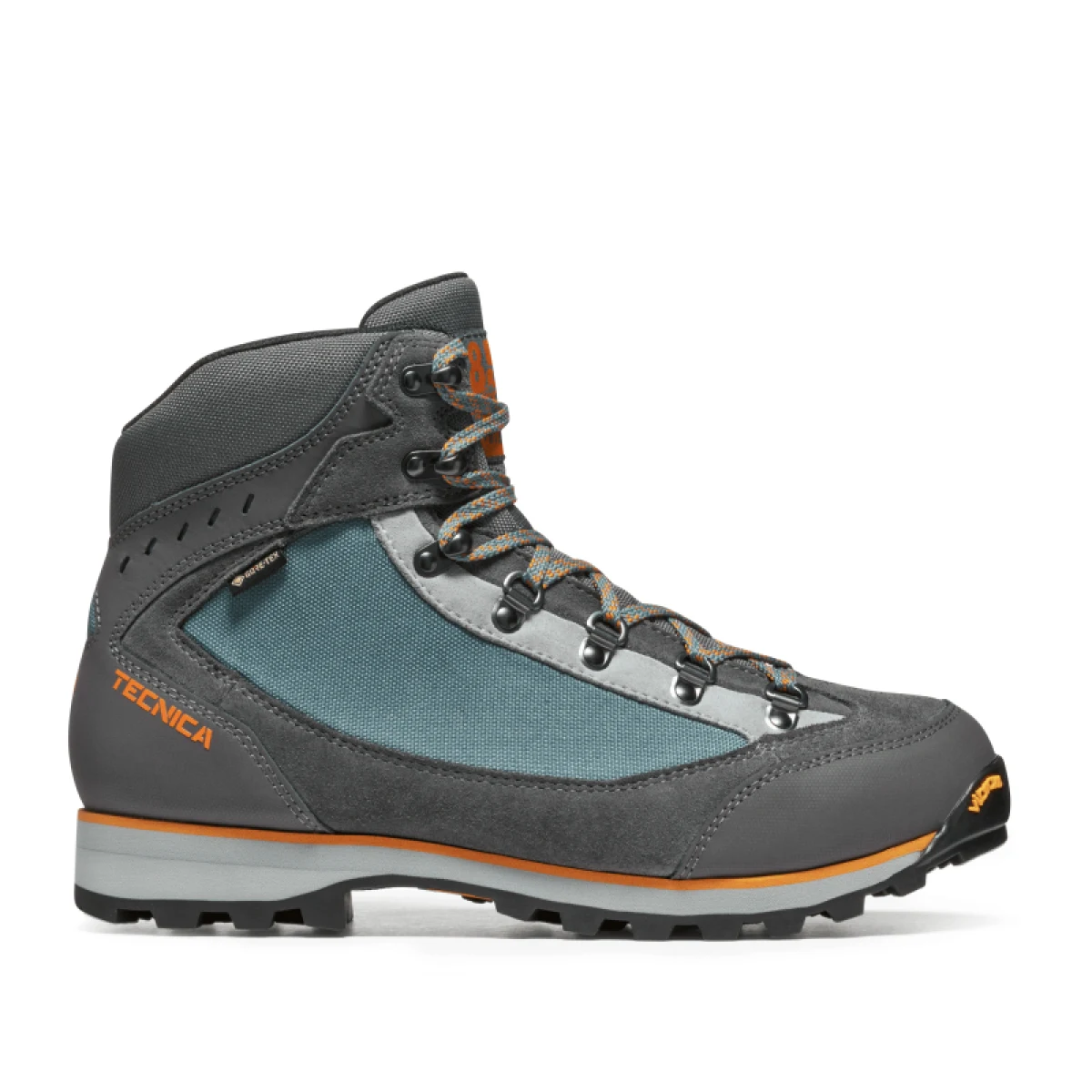 Pánská kotníková turistická celokožená obuv TECNICA Makalu 85 GTX Ms, grey orange · záber 2