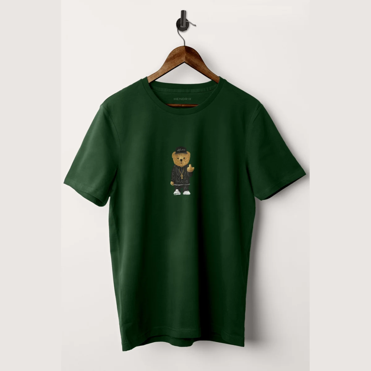 Tričko, Barva Modrá, s Potiskem Compton Teddy · záber 10