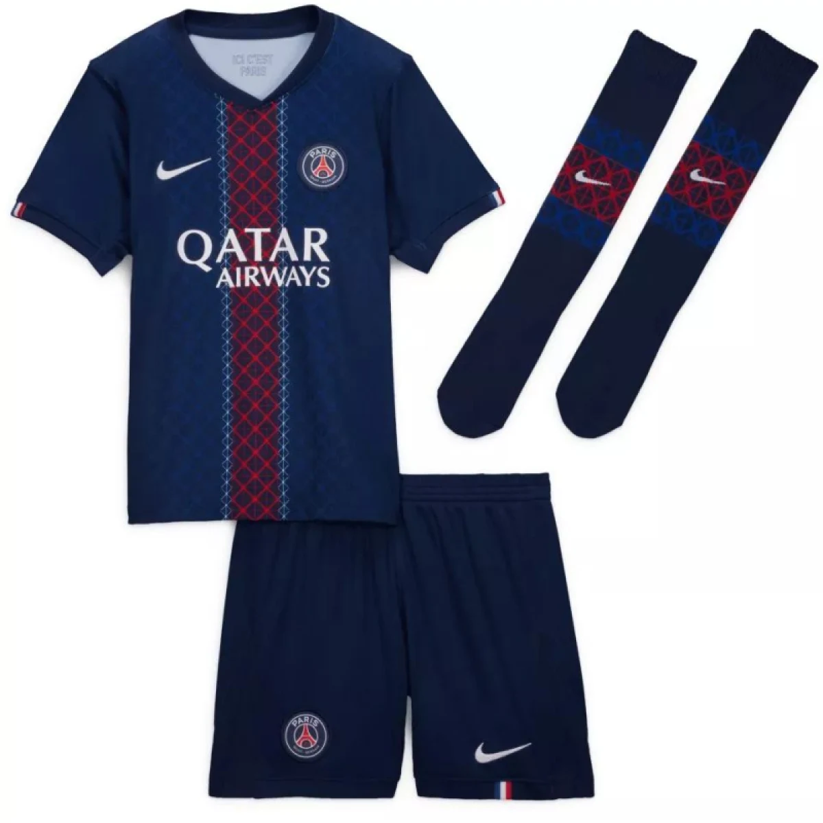 Chlapecký fotbalový set oblečení NIKE QATAR AIRWAYS PSG LK NK DF KIT STAD HM · záber 5