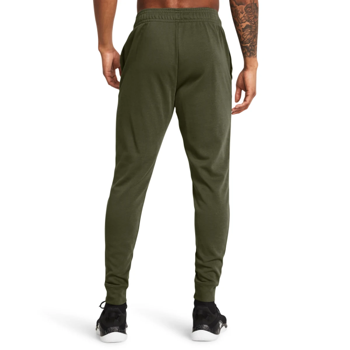 Pánské tepláky UNDER ARMOUR UA Rival Terry Jogger-GRN · záber 3
