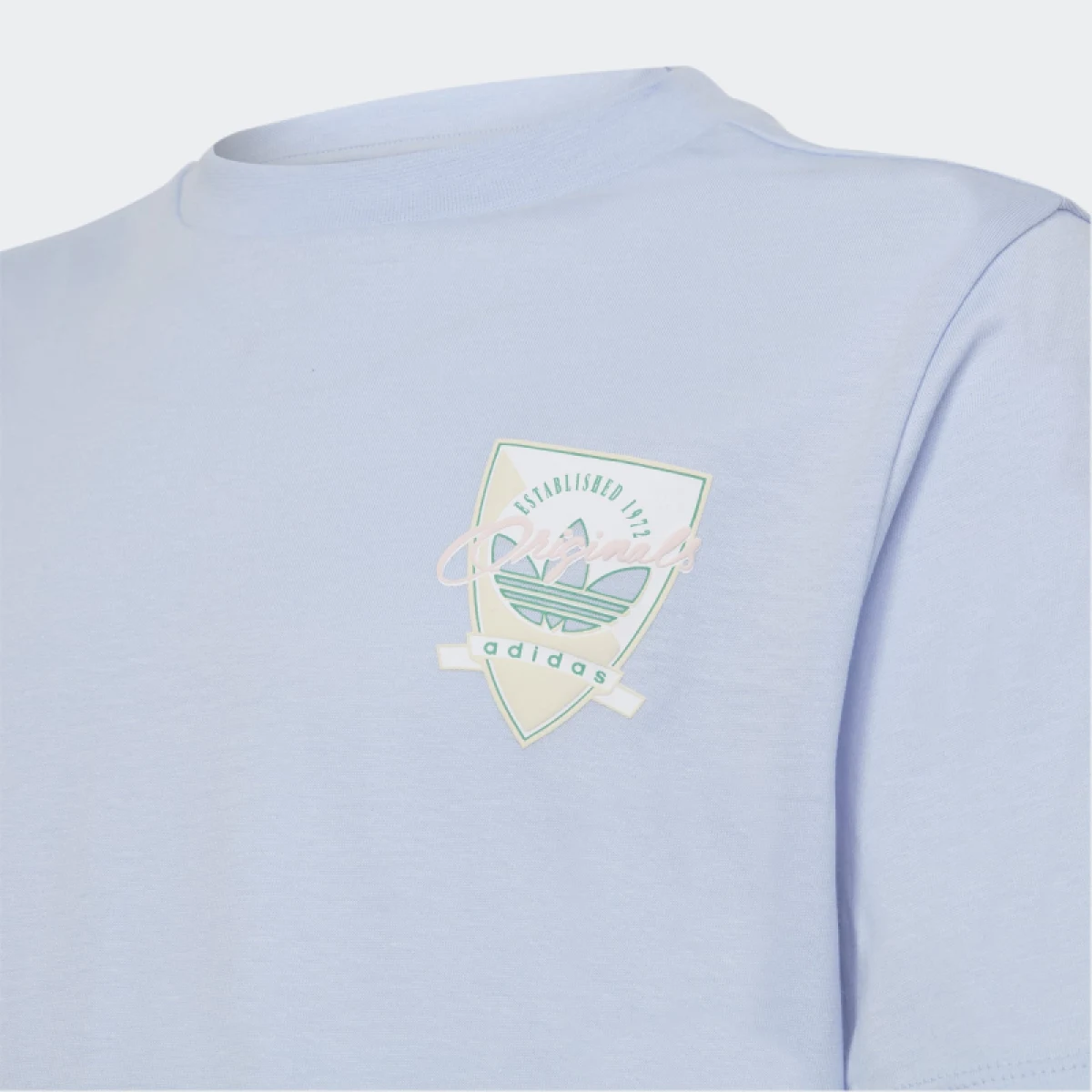 Dětské tričko s krátkým rukávem ADIDAS ORIGINALS BF TEE-BLUDAW · záber 4