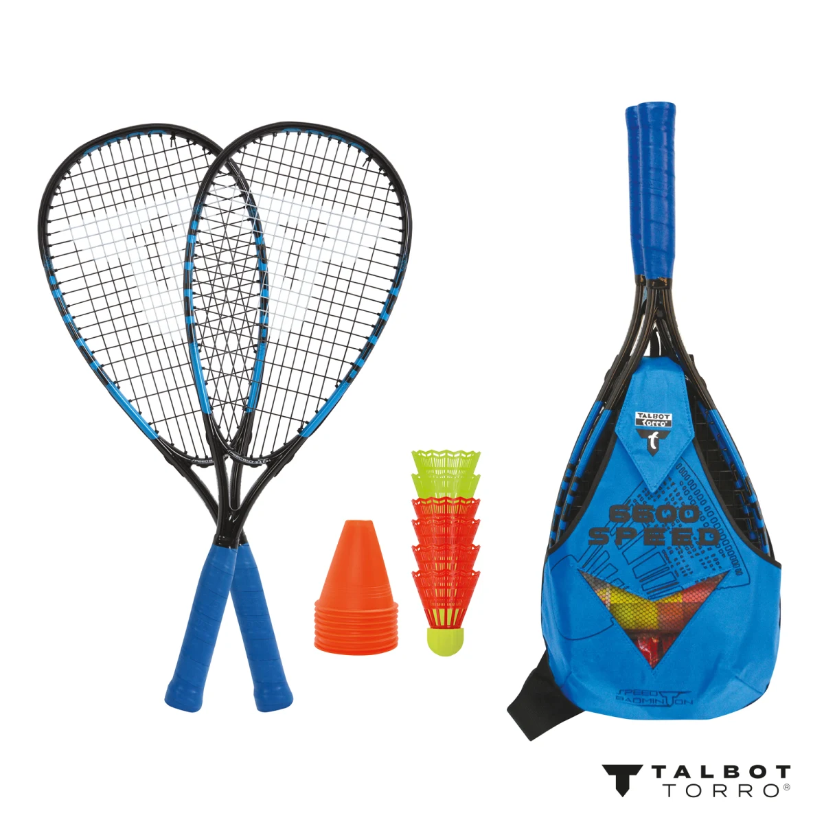 Speed badmintonový set TALBOT TORRO Speed 6600 LED · záber 2
