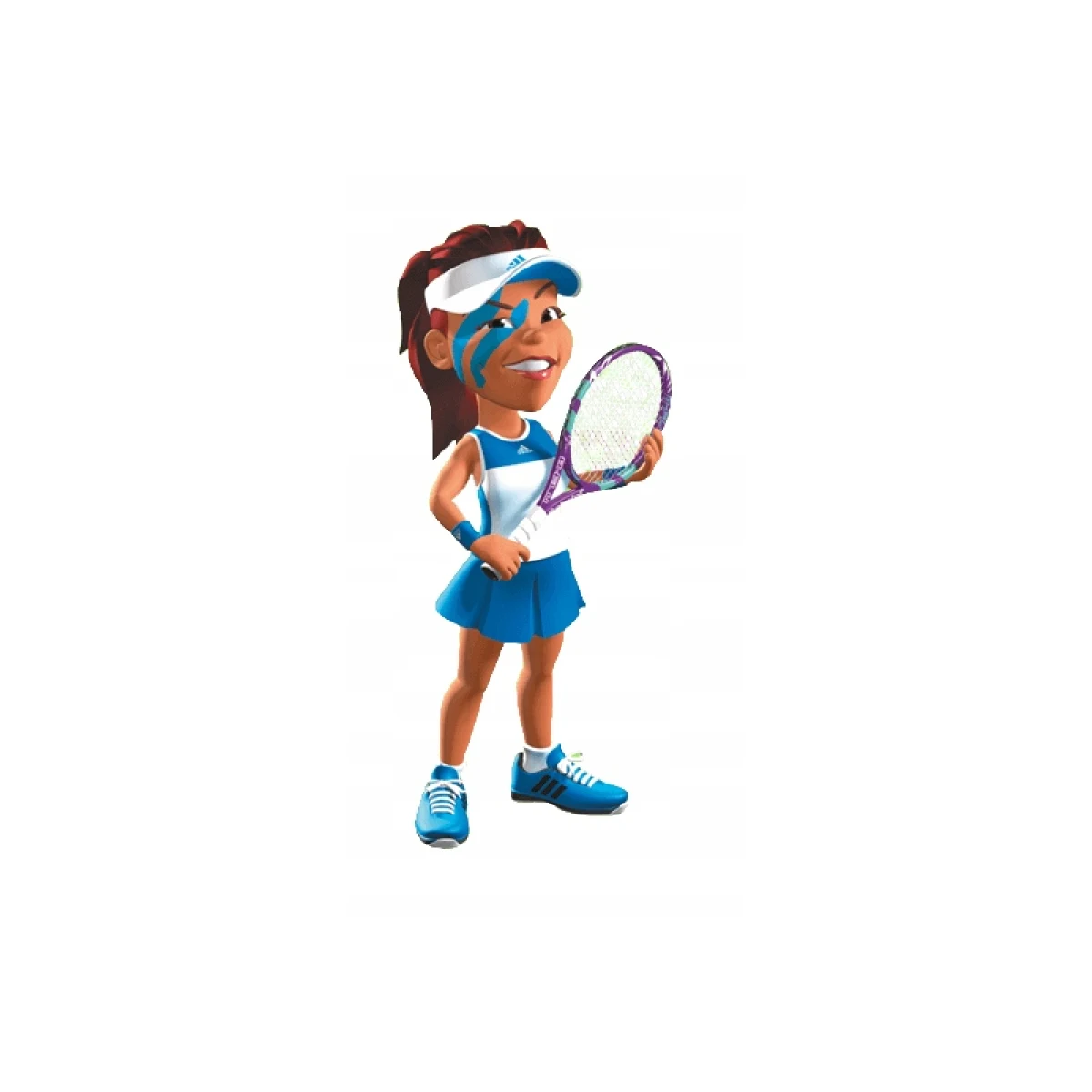 Tenisová raketa pro začátečníky BABOLAT NADAL JUNIOR 21 · záber 5