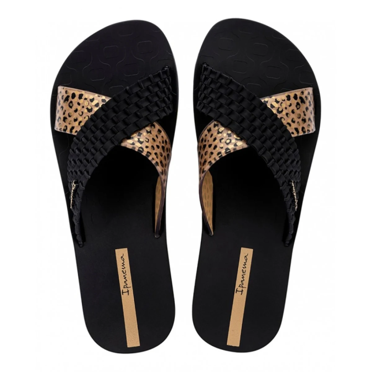 Dámské pantofle (plážová obuv) IPANEMA Sense Slide W black beige · záber 3