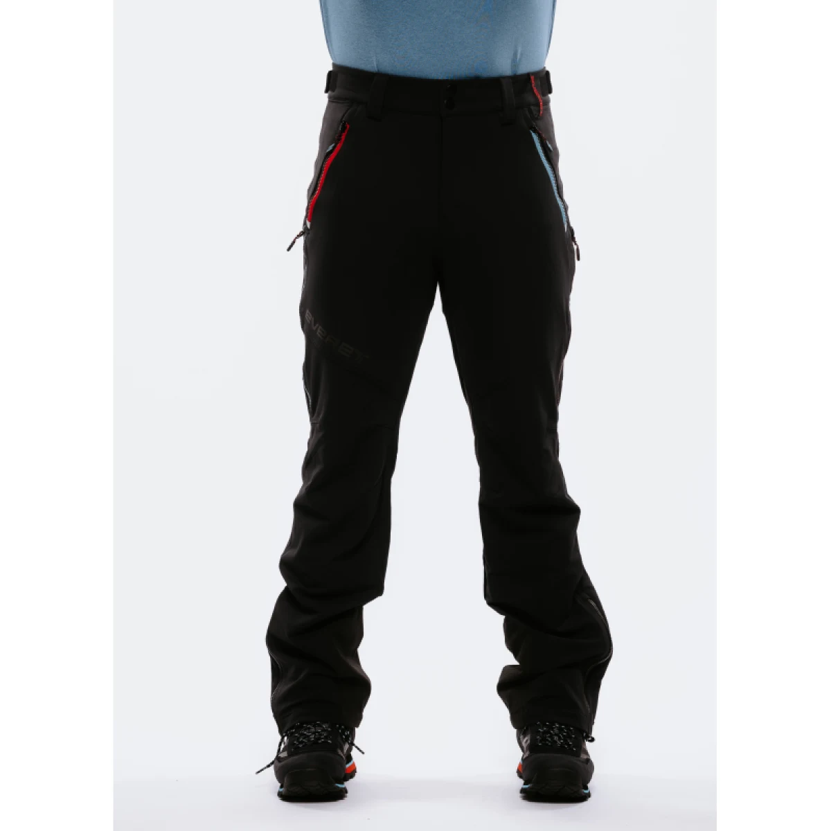 Pánské kalhoty na skialp EVERETT SkiTour pants II M black · záber 2