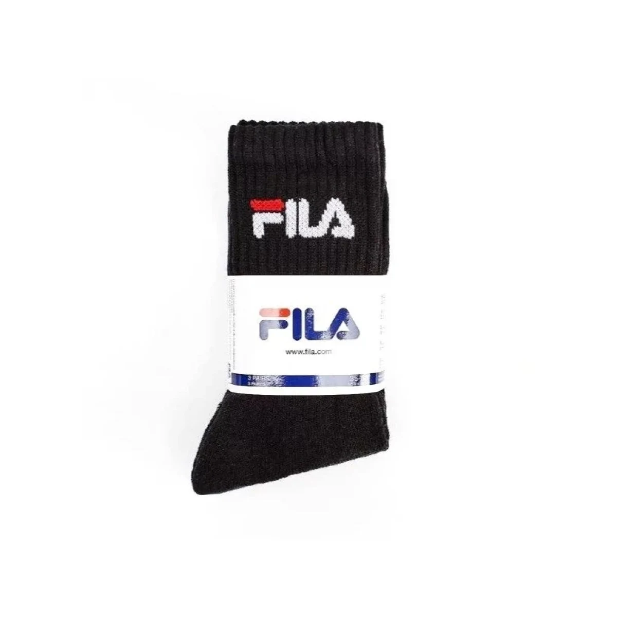 Ponožky FILA F9505 SOCKS 3-PACK 200-Black · záber 3
