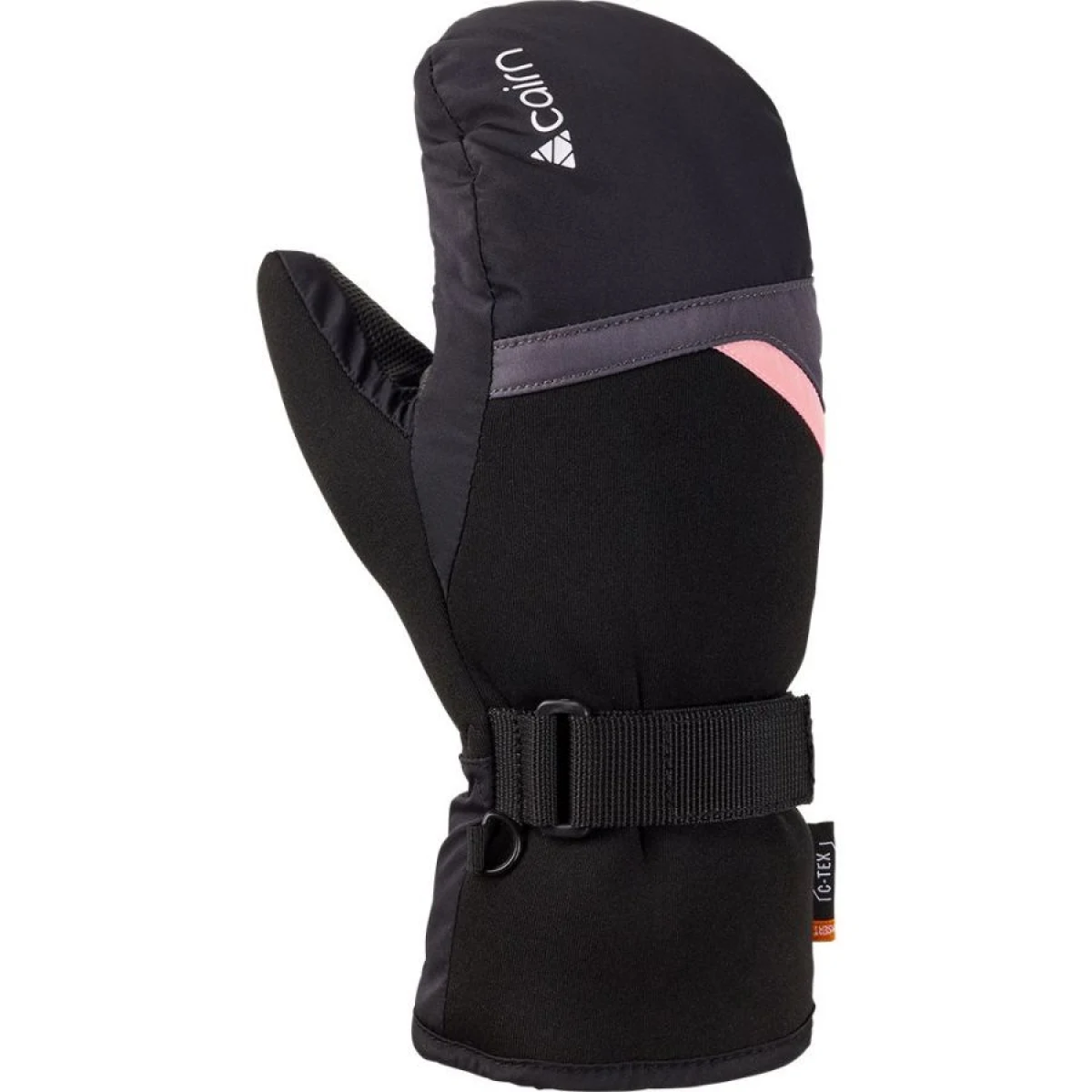 Cairn Styl C-Tex, lyžařské rukavice, dámské, černé/růžové · záber 1