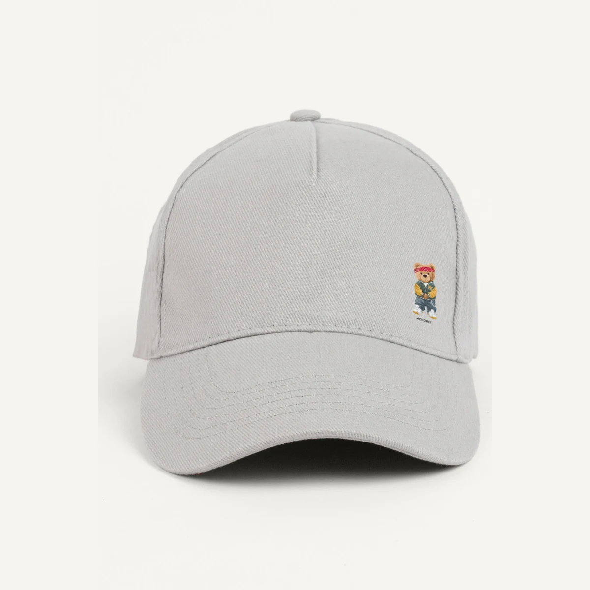 Kšiltovka Jockey, Barva Černá, s Potiskem Hypebeast Teddy · záber 7
