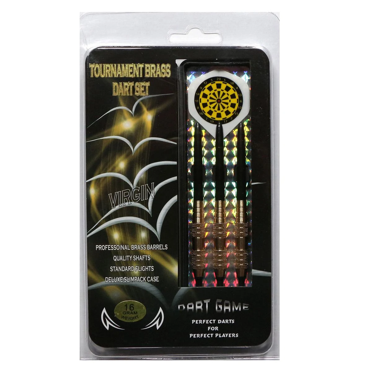 Šipky MASTER Virgin Brass 3ks - softip 18g · záber 4