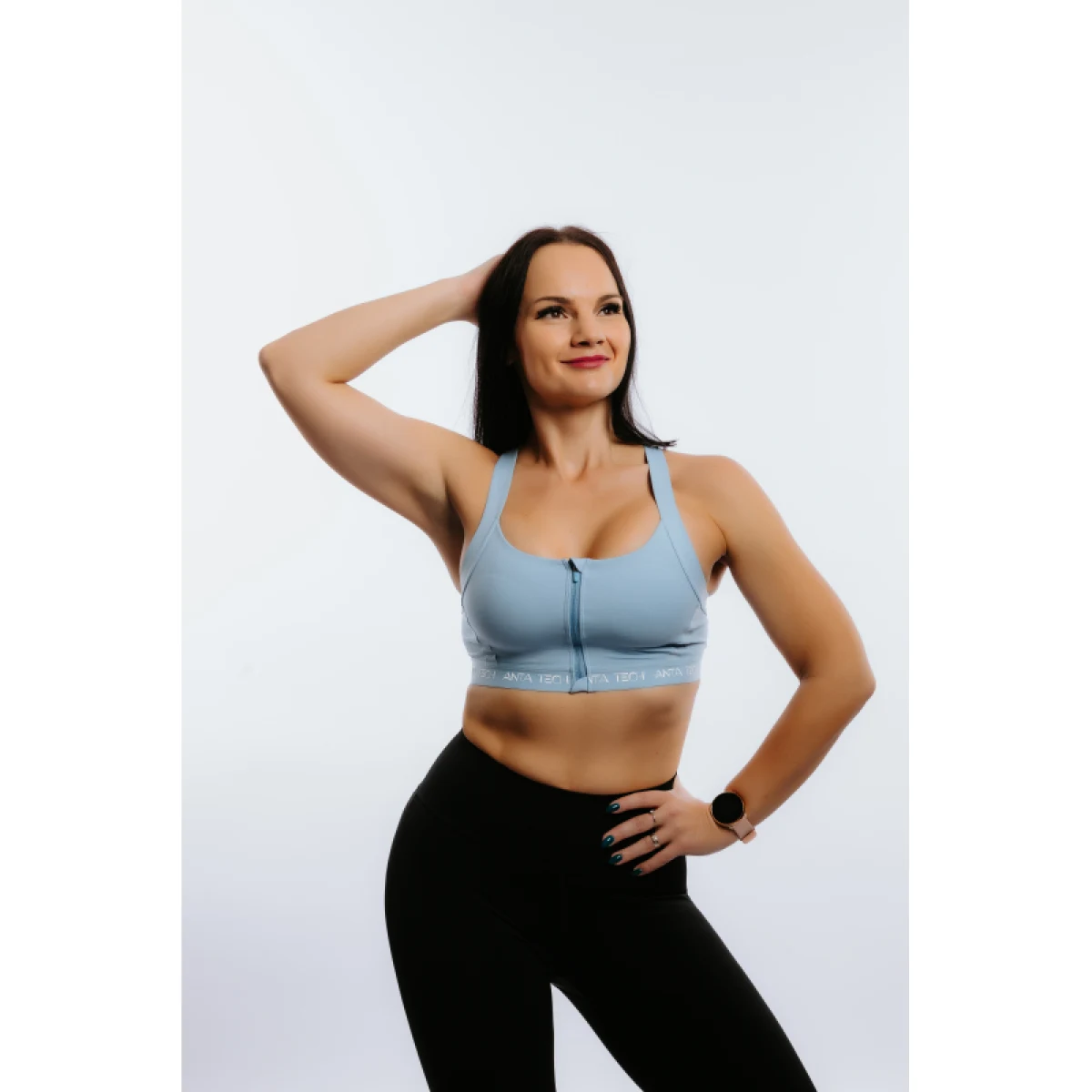 Dámská sportovní tréninková podprsenka ANTA Tank-862227115-3-SS22_Q2-Space Grey · záber 3