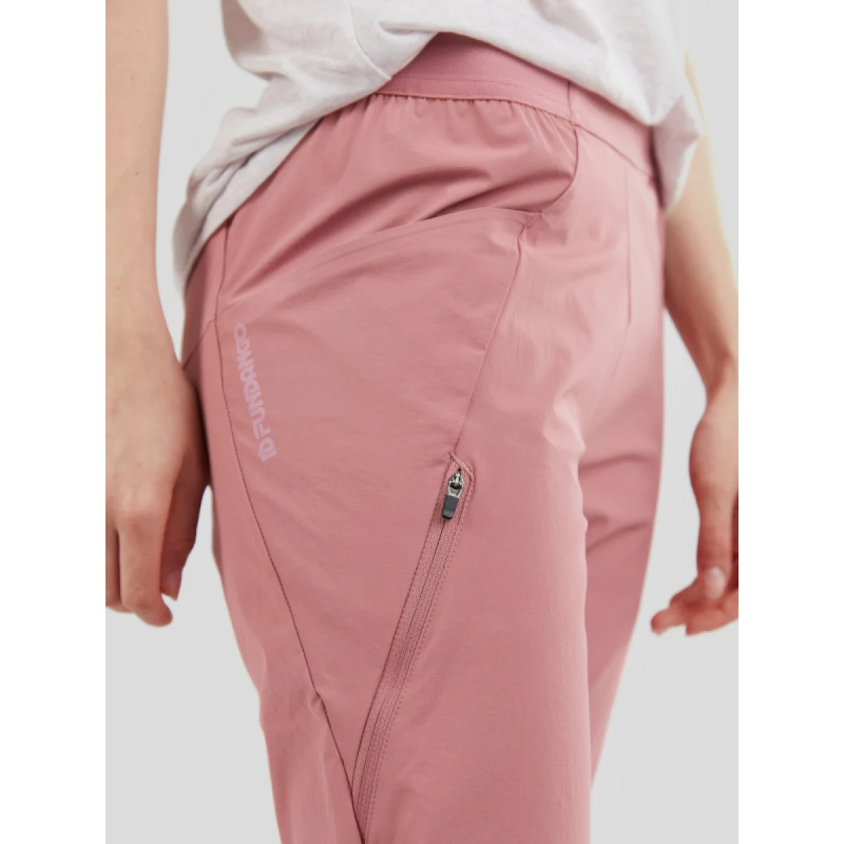 Dámské turistické kalhoty FUNDANGO Sabana Active Pants-385-mauve · záber 4