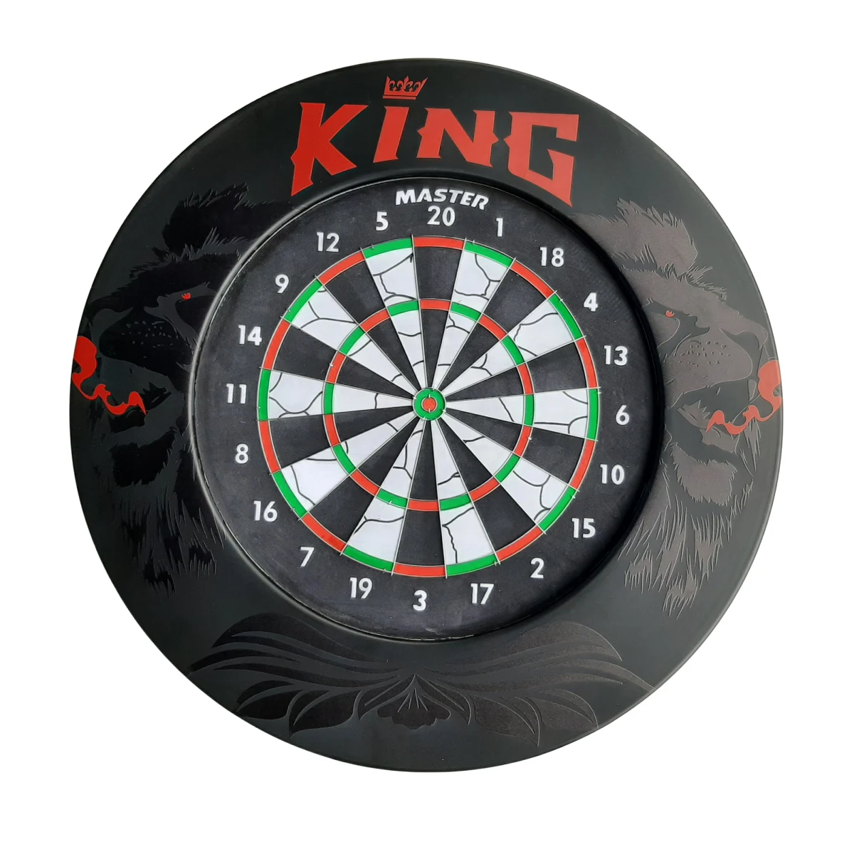 Okruží k sisalovému terči MASTER King - 3D potisk - černé · záber 2