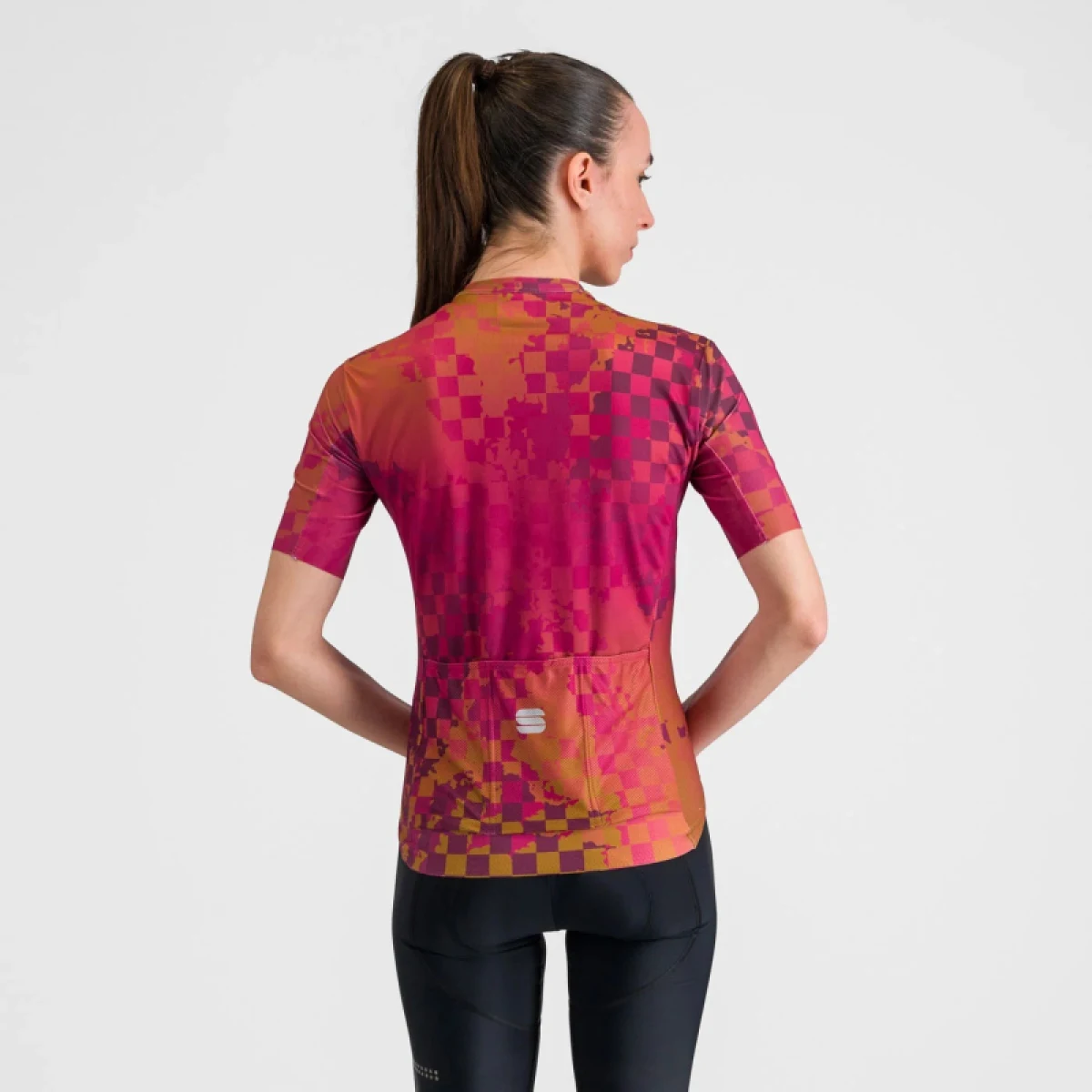 Dámský cyklistický dres s krátkým rukávem SPORTFUL Rocket w jersey, cyclamen liquorice · záber 3