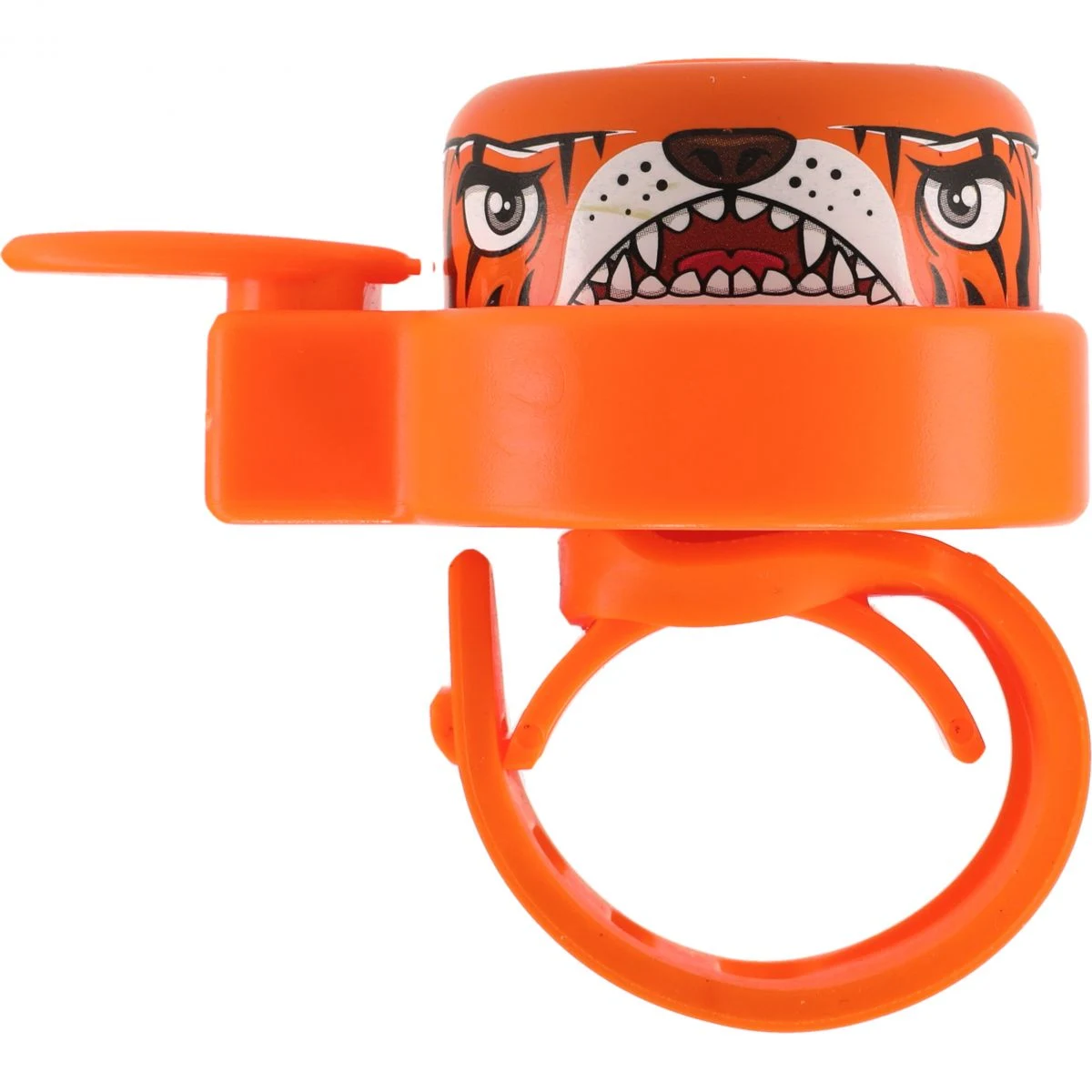 Crazy Safety Tiger, cyklistický zvonek, oranžový · záber 2