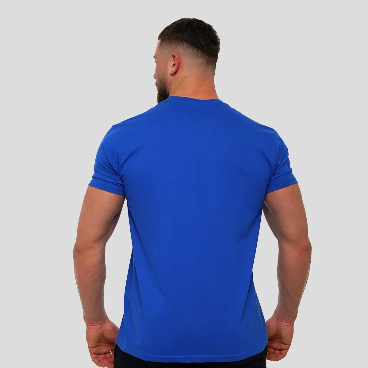 GymBeam Tričko Willpower Royal Blue - Barva: modrá | Hmotnost: 0,211 kg · záber 3