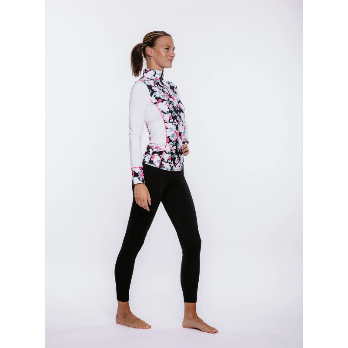 Dámské termo zateplené legíny AUTHORITY WARMIE II pants W black · záber 4